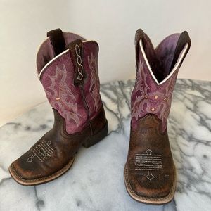Size 9 Girls Ariat Tombstone Western Boot